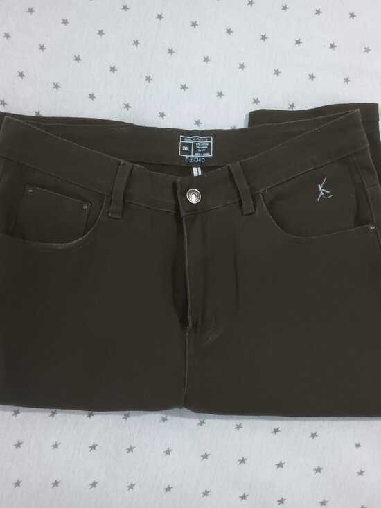 Bakano Men's Olive green jeans 28 x 32 Slim Fit - Picture 5 of 6